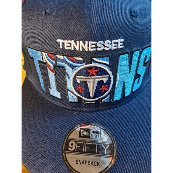 Tennessee Titans New Era 9FIFTY NFL Football Hat Snapback Cap‎ - Picture 2 of 8